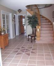 3 OLDE COUNTRY CONCRETE TILE MOLDS TO MAKE 100s OF (9x9x1") FLOOR TILES - #900 image 4