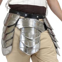 "Hung" Middle Age Knights Tasset Battle Armor Plated Steel Waist Fauld Belt image 2