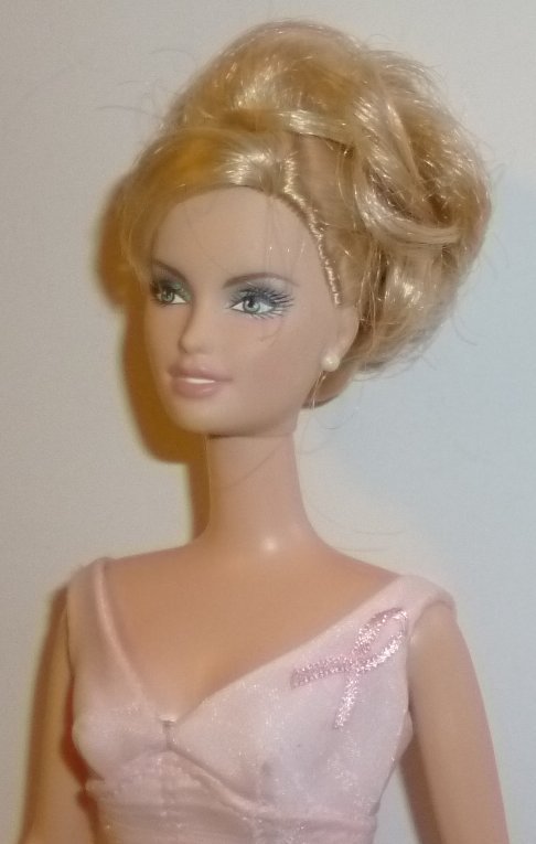 breast cancer awareness barbie doll