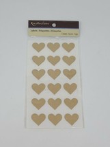 Recollections Labels Hearts 4 Sheets Scrapbooking Sticker Labels Crafts - $5.93