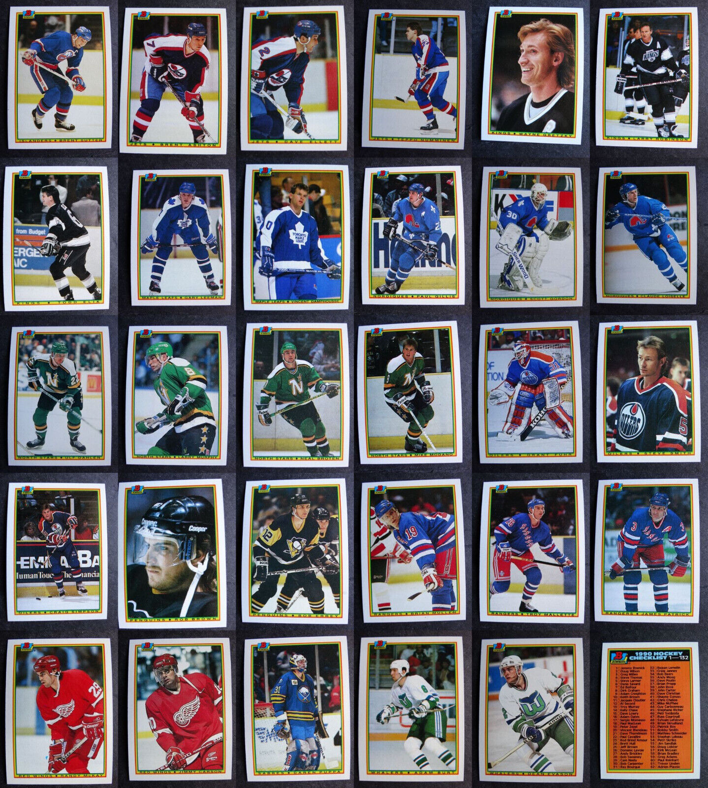 1990-bowman-hockey-cards-complete-your-set-you-u-pick-from-list-133-264