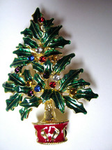 Christmas Tree Pin Brooch with Crystals-
show original title

Original TextWe... - $15.36