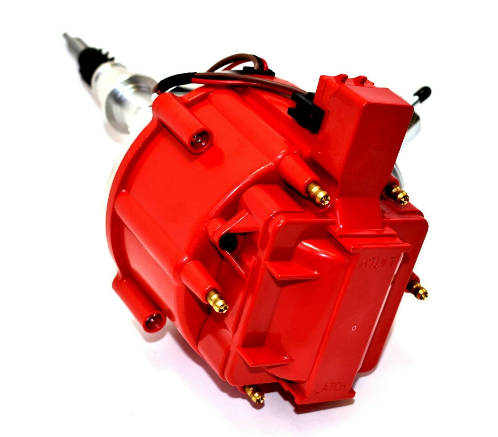 AMC JEEP INLINE 6 CYLINDER 232 258 HEI DISTRIBUTOR RED SPARK PLUG WIRES