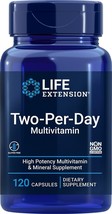 Life Extension Two-Per-Day Multivitamin & Minerals, 120 caps X 3-PK. Get it FAST - $53.35