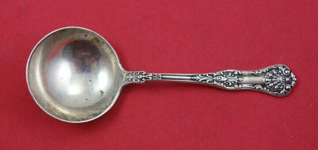 Primary image for New King by Dominick and Haff Sterling Silver Bouillon Spoon 4 1/2" Silverware