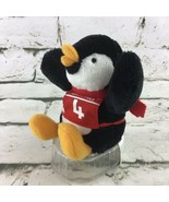 Hallmark 5” Penguin Plush Rolling Ice Block Racer North Pole Stuffed Ani... - $9.89