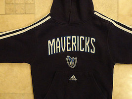 Blue Nba Adidas Dallas Mavericks Hooded Sweatshirt Youth S Free Us Shipping - $19.64