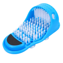 Shower Foot Scrubber Cleaner Sandal Suction Cup Massager Scrubs &amp; Brushe... - $17.99