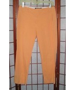 Billy Blues women&#39;s cropped capri pants sz 6 orange - $3.00