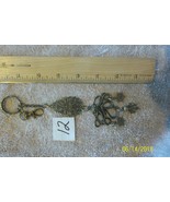 &lt;&gt;&lt;  purse jewlrey bronze color keychain backpack octopus dangle charms #12 - $4.99