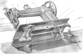 Wheeler &amp; Wilson No 9 manual sewing machine Hard Copy - $11.99