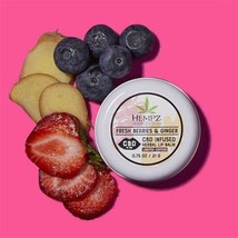 Hempz Fresh Berries & Ginger Lip Balm, 0.75 ounce