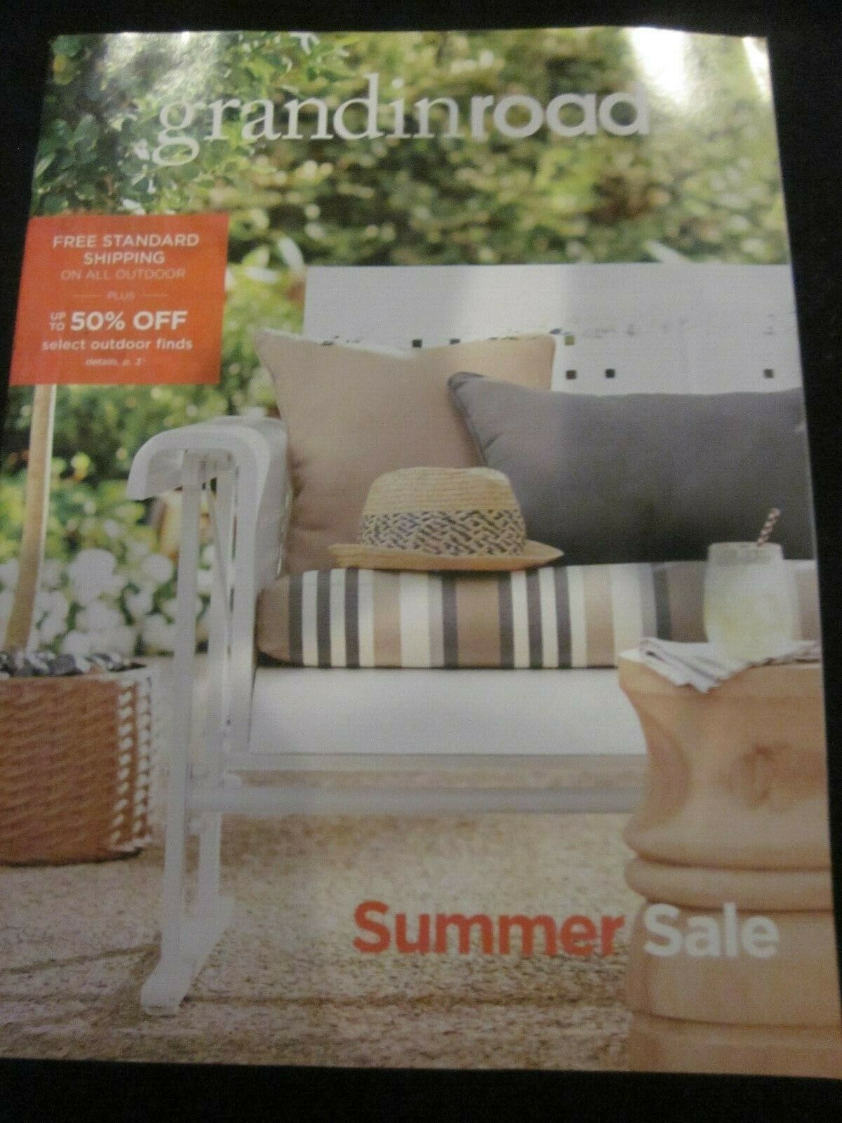 GRANDINROAD GRANDIN ROAD CATALOG JULY 2019 SUMMER SALE BRAND NEW - Catalogs