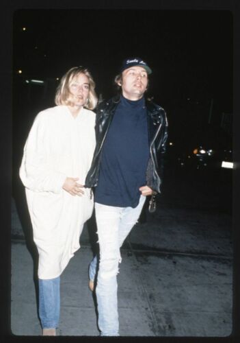 1992 SHARON STONE & DWIGHT YOAKAM Candid Original Slide Transparency ...