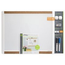 Ubrands Pin it Cork Frame Magnetic Dry Erase Board - 16&quot; x 20&quot; White - $42.43