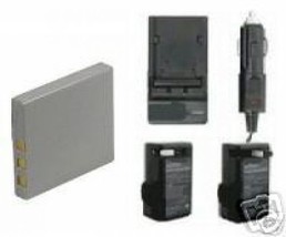 SLB-0737 SLB0737 Battery + Charger for Samsung Digimax - $26.96