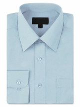 Men's Classic Fit Long Sleeve Wrinkle Resistant Dress Shirt w/ Defect 3XL image 1