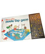 1963 Mouse Trap Board Game, AUTHENTIC ORIGINAL VINTAGE MANUAL - $19.99