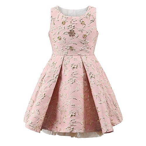 childdkivy Girls Princess Party Dress for 3-4 Years Old Pink Size 4 ...