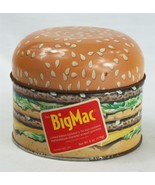 VINTAGE 1996 McDonald&#39;s Big Mac Hamburger Collectible Tin - $49.49