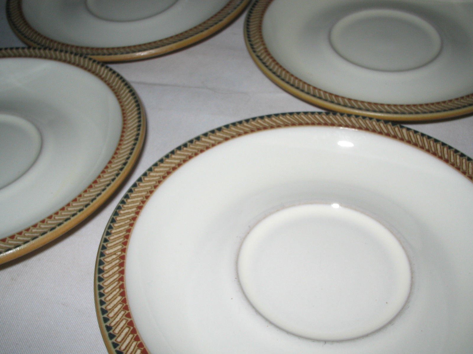 4 Denby Luxor Saucer Plates Excellent and 50 similar items 4 Denby Luxor Saucer Plates Excellent and 50 similar items