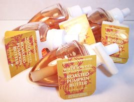 4 Bath &amp; Body Works Wallflower Diffuser Refill Bulb Roasted Pumpkin Butter - $39.99