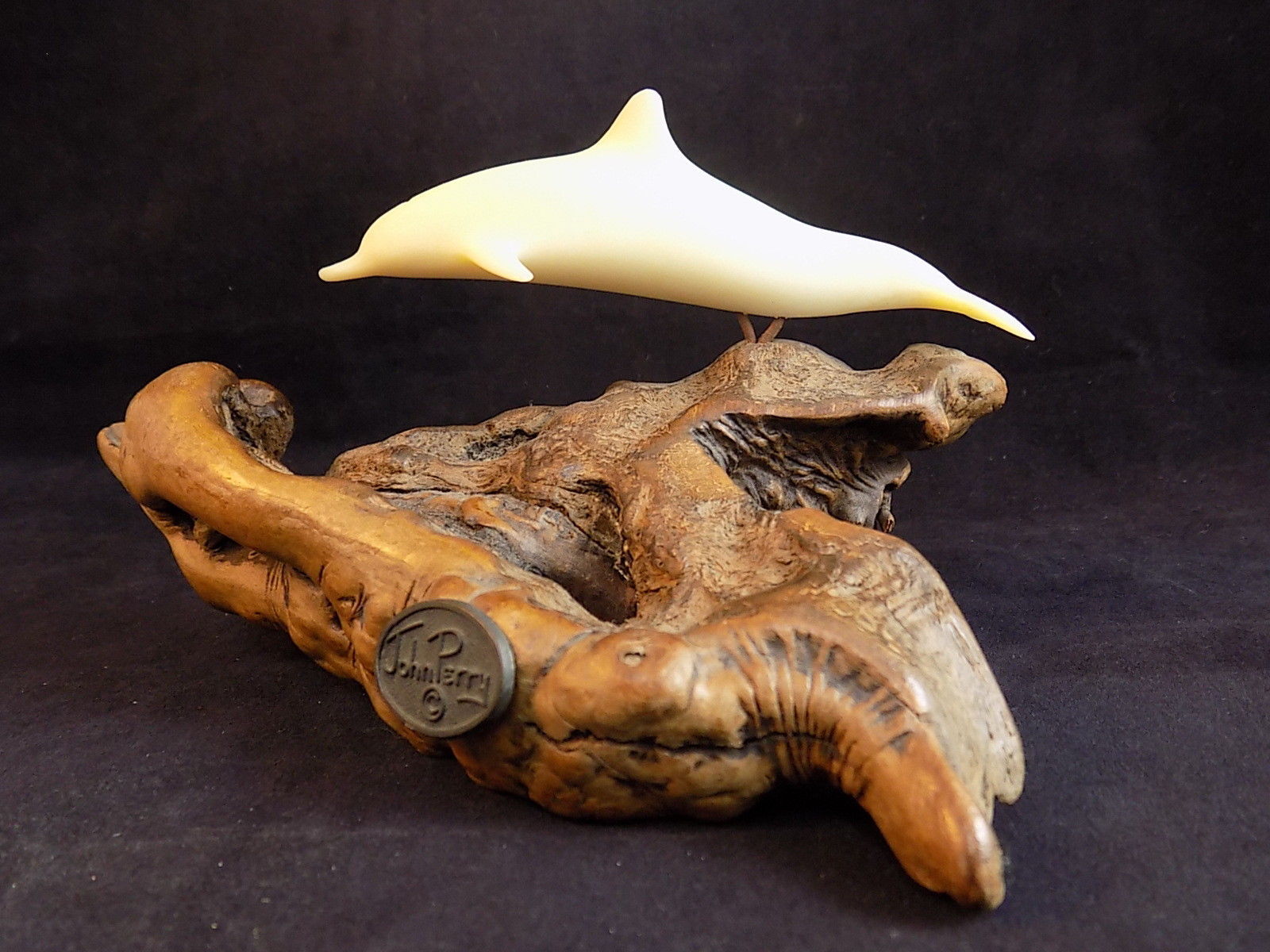 john perry dolphin figurine