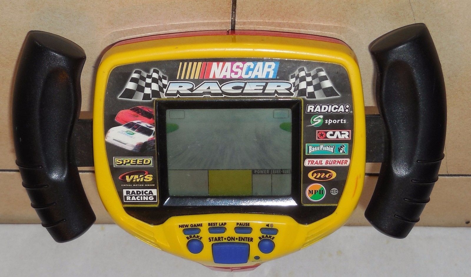 nascar handheld game