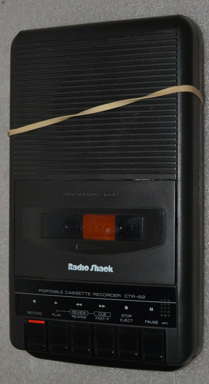 Radioshack CTR-112 Cassette Tape Recorder w/ Cue & Review 