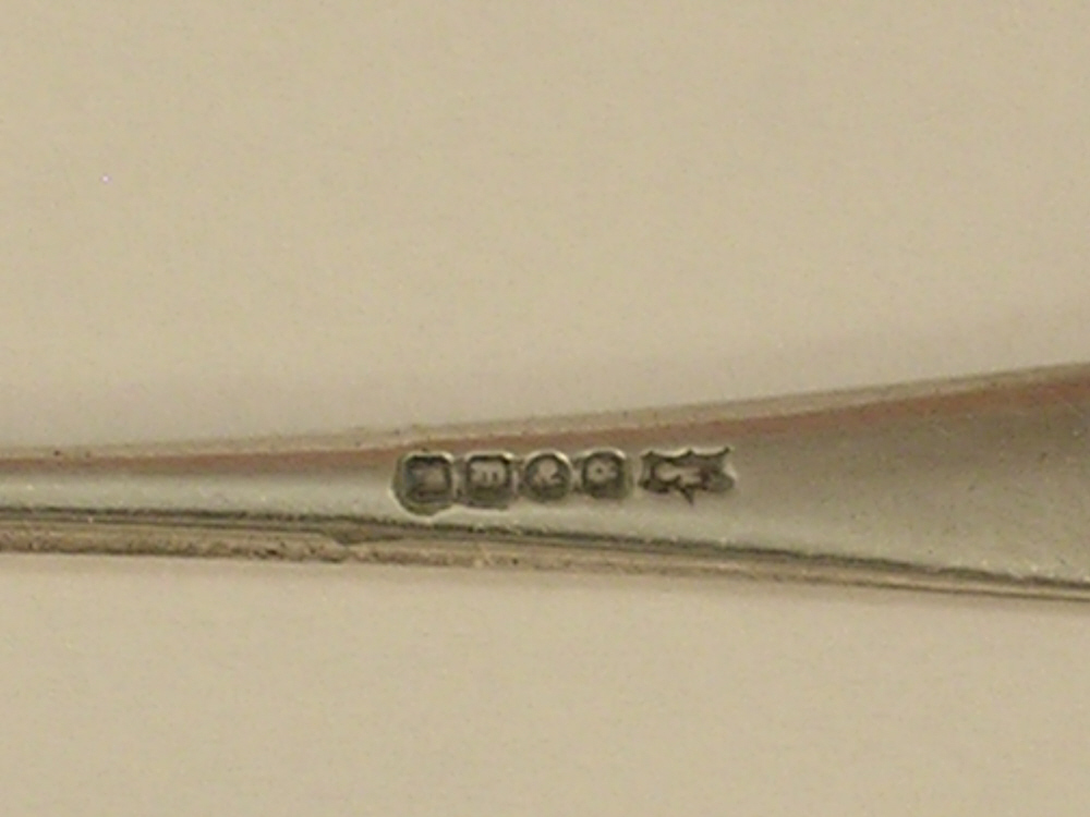 James Dixon and Sons of Sheffield England Silverplate Salt Spoon