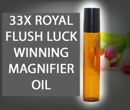 Haunted OIL 33X ROYAL FLUSH JACKPOT WINNING MAGNIFIER FOR LUCK MAGICK 925  - $18.98