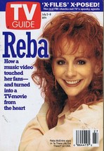 ORIGINAL Vintage TV Guide July 2 1994 No Label Reba McEntire X Files
