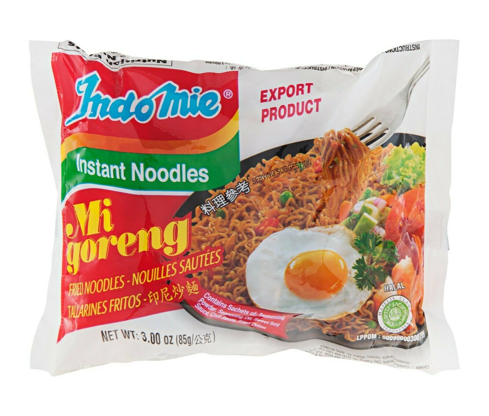 Instant Noodles Indomie Soto Lamongan  and Mie Goren 