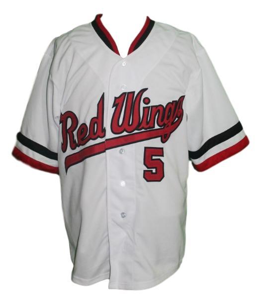 Cal Ripken #5 Rochester Red Wings Baseball Jersey Button Down White Any Size