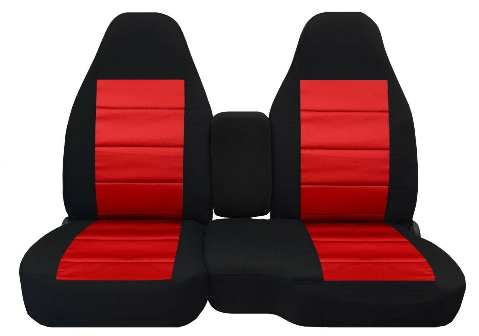 Front set car seat covers fits Ford Explorer 19912002 black and red