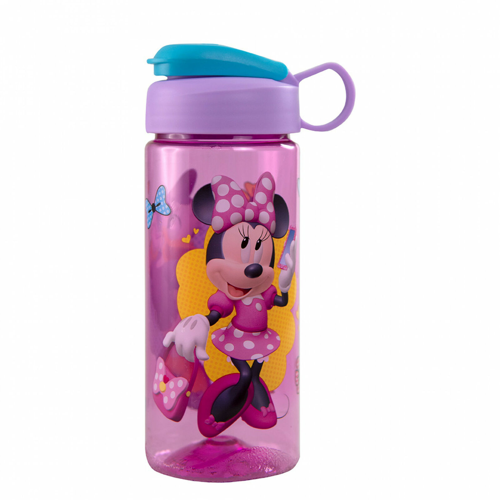 Minnie Mouse 16.5 Ounce Water Bottle Pink Water Bottles & Cages