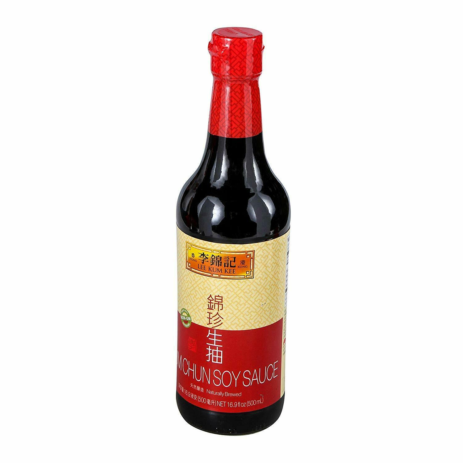 Lee Kum Kee Kum Chun Brand Soy Sauce 16.9 oz Other Sauces
