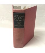 War and Peace Tolstoy 1942 1st Inner Sanctum Ed With Study Guide - $44.54