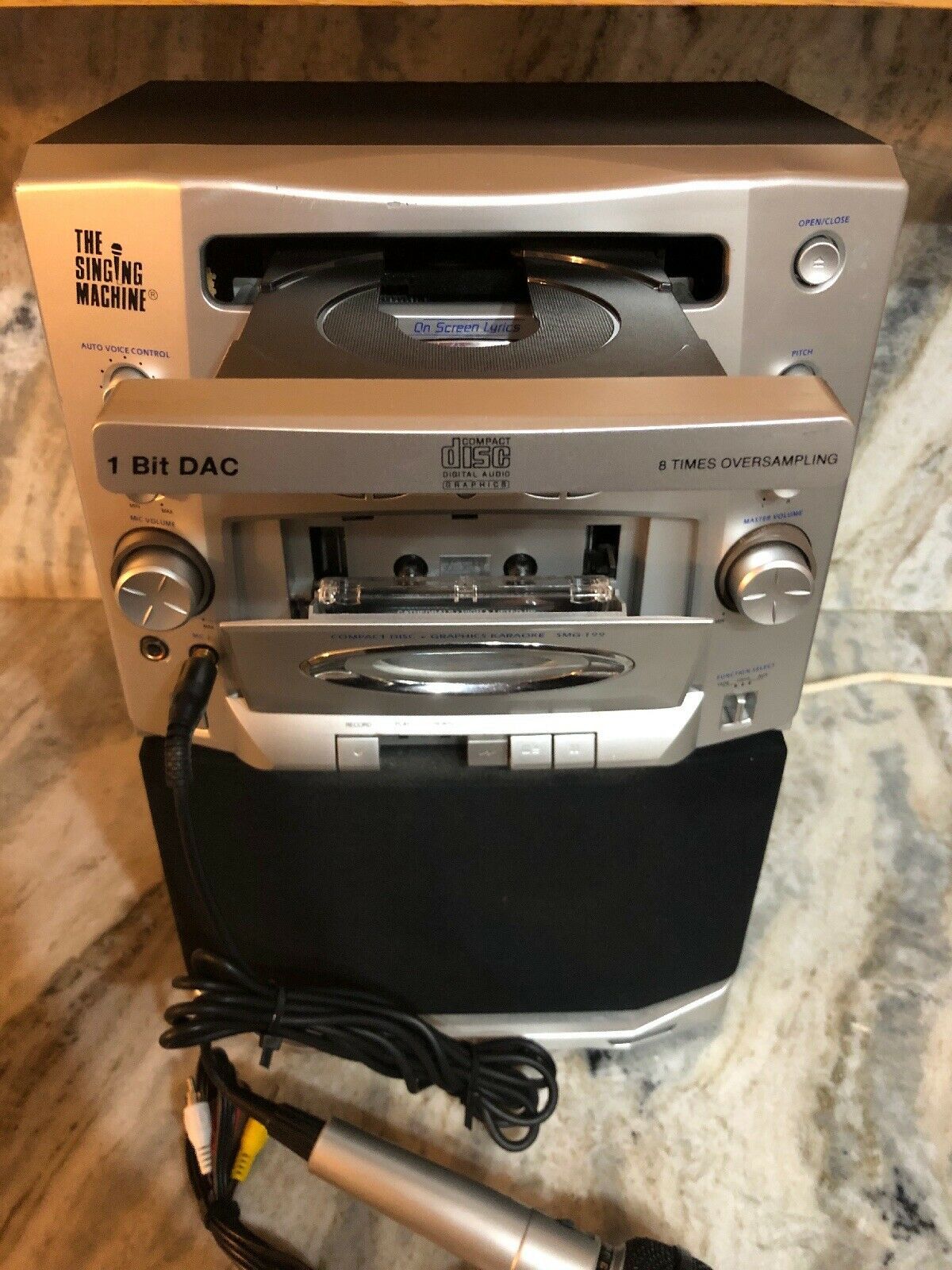 THE SINGING MACHINE SMG199Fix UpperRARE VINTAGE COLLECTIBLESHIPS N