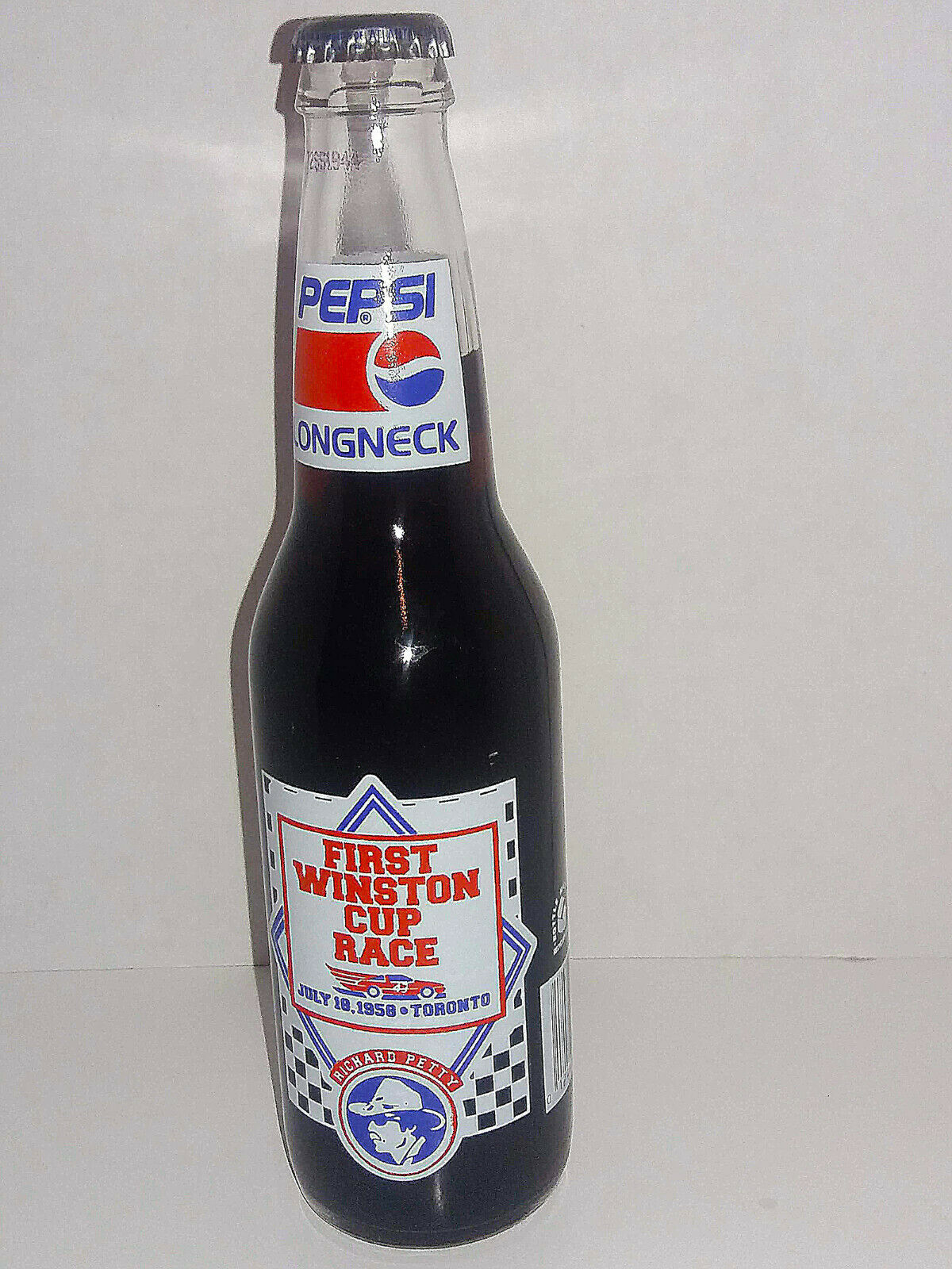 Pepsi Long Neck Bottle First Winston Cup Race Richard Petty 1958 