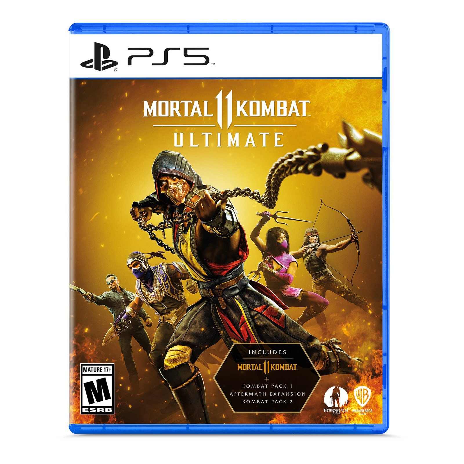 Mortal Kombat 11 Ultimate Edition PlayStation 5 Warner Bros. Video Games (New)