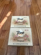 2 Packs Tone Original 4.25 Oz Soap Bath Bars Cocoa Butter w/ Vitamin E 4 Bars - $51.41
