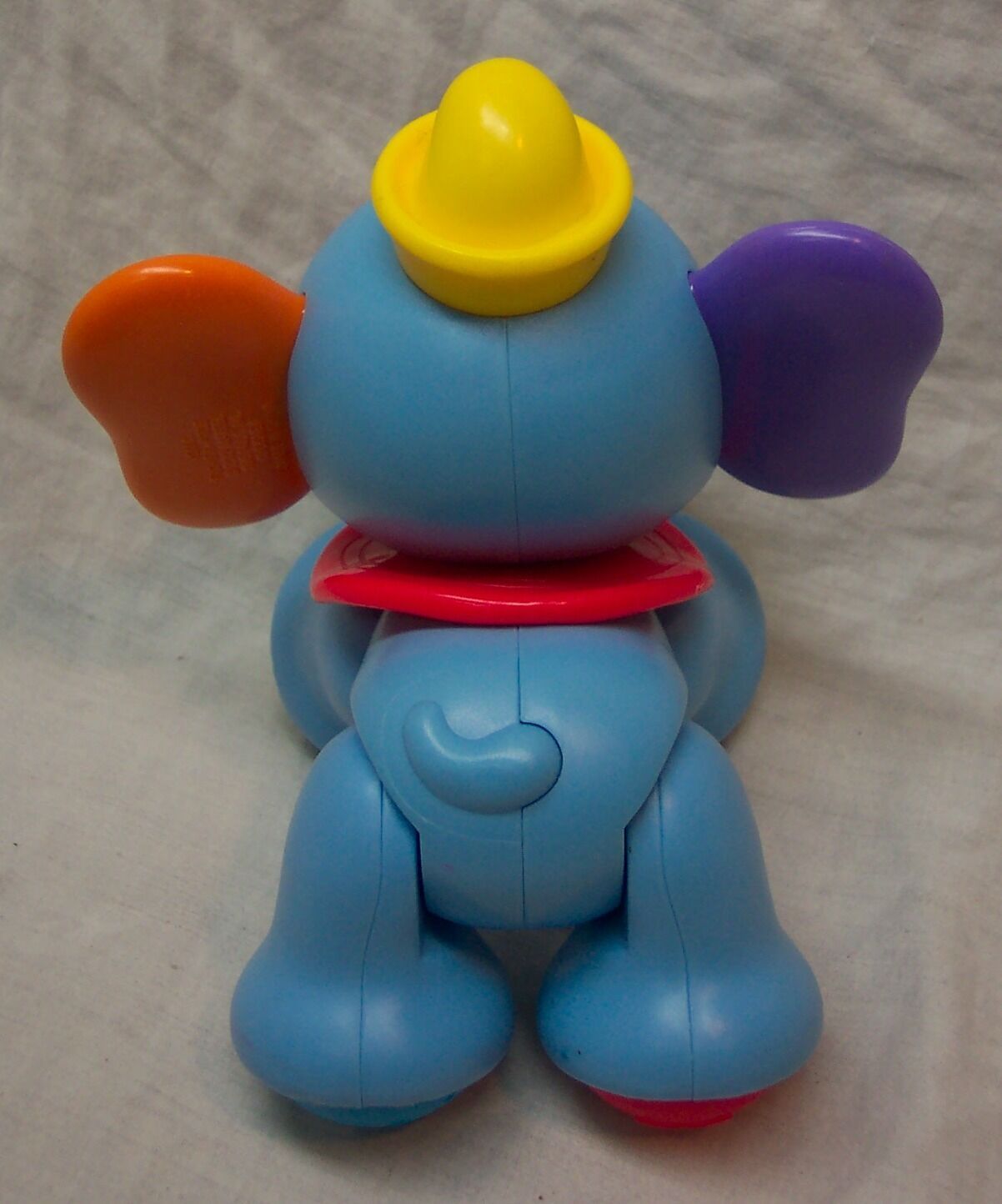 blue elephant baby toy