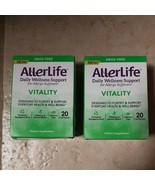SET OF 2-AllerLife Vitality Allergy Daily Wellness Support 20 Cap ea NIB... - $9.99
