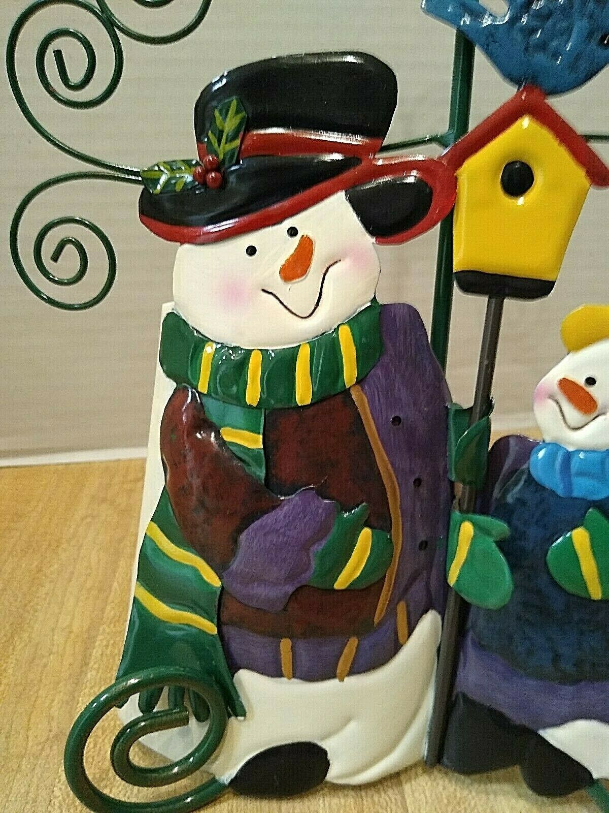 Christmas Xmas Greeting Card Display Holder Holiday Decor Tabletop