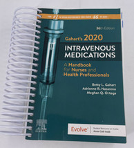 Gahart&#39;s 2020 Intravenous Medications : A Handbook for Nurses and Health... - $14.84