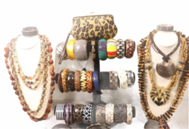 Large Safari Inspired Jewelry 10lb Lot Coach Amrita Singh Vita Coldwater Creek image 2