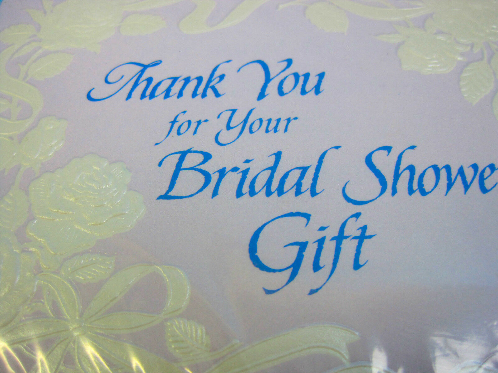 Details about   "Thank You for Bridal Shower Gift" Cards & Envelopes Floral Design 10 Pack 