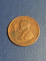 Edward H Harriman Memorial Medal Bronze Token - Duluth & Iron Range Railroad Co.