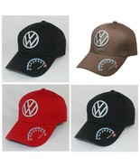 Volkswagen Casquette Baseball Cap Cotton100% Embroidery Black Brow Red A... - $17.99